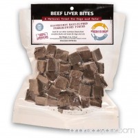 Fresh Is Best Freeze-Dried Raw Beef Liver Bites  Dog & Cat Treats - B00HE5260G