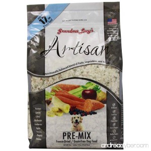 Grandma Lucy's Grain Free Artisan Pre-Mix Freeze Dried Dog Food Treat 3lbs - B00FA4T1JW