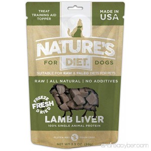 Nature's Diet Pet Raw Freeze Dried Grain Free Dog Treats - B078SZ45T1