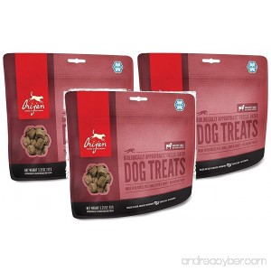 Orijen 3 Pack of Freeze Dried Lamb Dog Treats 3.25 Ounces Per Pack - B07D3F51QS