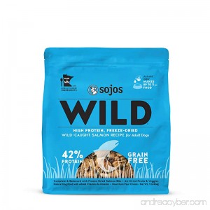 Sojos Wild Natural Freeze-Dried Raw & Dehydrated High Protein Dog Food - B07BR2N2LL