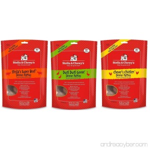 Stella & Chewy's Freeze Dried Patties 25oz Variety Pack(Beef Chicken and Duck) - B01HLDBJXK