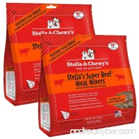 Stella & Chewy's Freeze-Dried Raw Super Beef Meal Mixers Dog Food Topper  18 oz bag - B074KW95LS