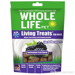 Whole Life Pet Living Treats USA Freeze Dried Fruit Blend Treats for Dogs - B077L36Y4K
