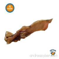 123 Treats Pig Ears Strips for Dogs (1 Pound) 100% Natural Dog Treats Made From Premium Pork Ears From Canada - Perfect for Small  Medium and Large Dogs - B01BMXZ5PI