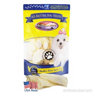 Shadow River Lamb Ear Chews For Dogs - Premium All Natural Treats - 10 Pack Regular Full Size Ears - B00VCLJ9P8