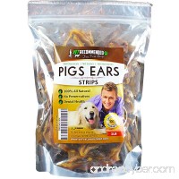 Vet Recommended NEW 100% Natural Pigs Ears For Dogs - Strips & Slivers - Pork Ear Dog Treats. Healthy Dog Chews With a Delicious & Rich Taste (1 lb Bag) - B01NBU8DSD