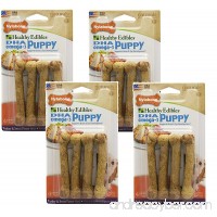 16 Count Nylabone Healthy Edibles Turkey and Sweet Potato Flavored Puppy Dog Treat Bones  Size Petite - (4 Packs with 4 per Pack) - B01BCOB7WC