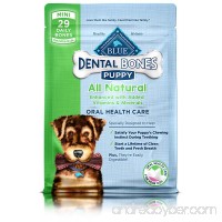 Blue Buffalo Blue Dental Bones Mini Puppy Dog Treats - B00NJ047NE