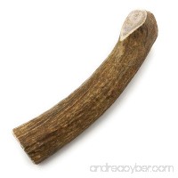 Elk Antlers for Dogs - Premium  Grade-A Elk Antler Chews - 100% Natural Shed Whole Antlers Bully Stick - (5-6”) for Medium Sized Dogs – No Mess  No Odor  Long Lasting Dog Chew - USA - B01BJ66KV6