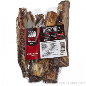 Good Lovin'' Hickory Smoked Rib Bone Dog Chew - B07746FP2V