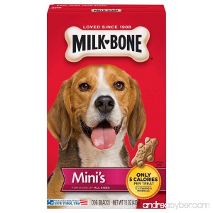 Milk-Bone Mini's Dog Treats 15-Ounce (Pack of 6) - B007XXLHDQ