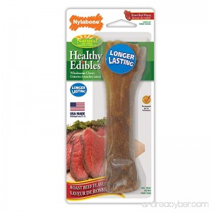 Nylabone Healthy Edibles Dog Chew Treat Bones for X-Large Dogs 50 Pounds and Over - B000AM229A