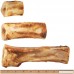 Pawstruck Meaty Dog Bones - Bulk Beef Dog Dental Treats & Chews Made in USA American Made Shin Femur Meat Bone - B00XNZZJVO