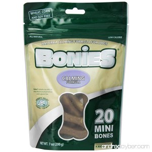Pet Health Solutions BONIES Natural Calming Multi-Pack MINI (20 Bones/7 oz) - B004OA5ZGG