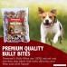Powerpet: Bully Bites - Natural Dog Chew - 1lb Pack - Odorless - Helps Improve Dental Hygiene - 100% Natural - Highly Digestible - Filled With Protein - Helps Keep Your Dog Healthy & Happy - B01NACRM3G