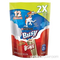 Purina Busy Bone Small/Medium Dog Treats 43 oz. 12 ct. Pouch - B071RFCQTR
