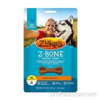 Zukes Z‑bone Clean Carrot Dental Chews  Mini Bones ‑ 18 count - B00HYF87X6